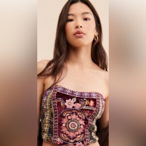 Free People Elini Tube top S black